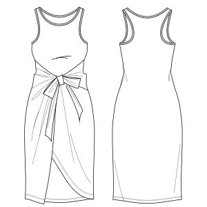 Fashion sewing patterns for LADIES Dresses